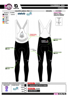 Culotte Largo PRO 1.1 - Negro 2