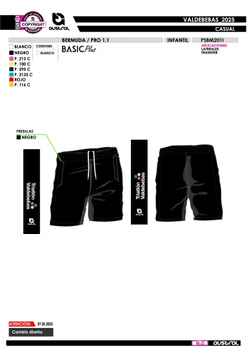 Bermuda PRO 1.1 - Negro