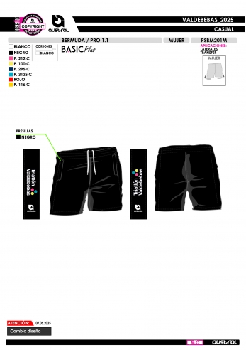 Bermuda PRO 1.1 - Negro