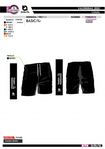 Bermuda PRO 1.1 - Negro