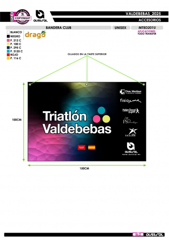 Bandera Club - Negro