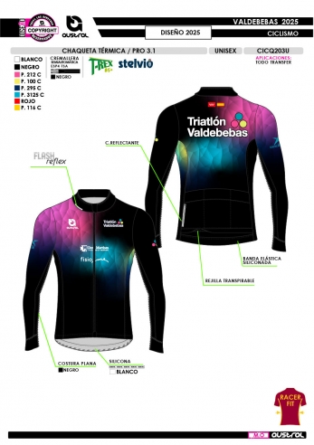 Chaqueta Térmica PRO 3.1 - Negro