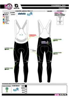 Culotte Largo PRO 1.1 - Negro 2