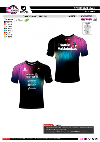 Camiseta MC PRO 2.0 - Celeste