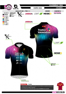Maillot MC PRO 1.1 - Negro 2