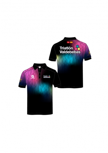 Polo MC PRO 1.1 Cuello Clásico - Negro
