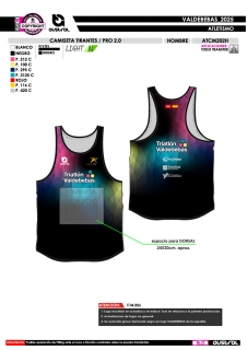 Camiseta Tirantes PRO 2.0 -... 2