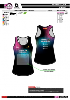 Camiseta Tirantes PRO 2.0 -... 2