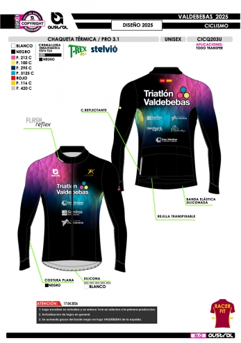 Chaqueta Térmica PRO 3.1 - Negro