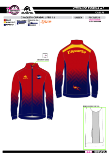 Chaq. Chándal PRO 1.6 - Rojo 2