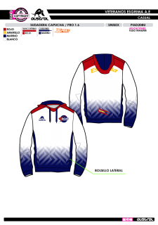 Sudadera Capucha PRO 1.6 -... 2