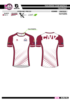 Lycra MC PRO 2.0 - Blanco 2