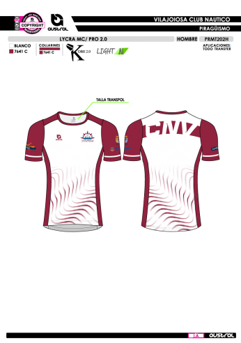 Lycra MC PRO 2.0 - Blanco