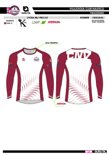 Lycra ML PRO 2.0 - Blanco 2