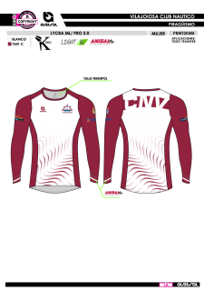 Lycra ML PRO 2.0 - Blanco 2