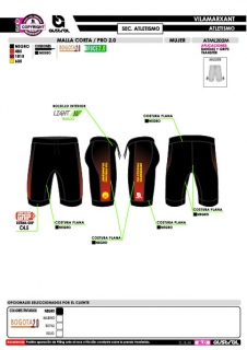 Malla Corta PRO 2.0 -... 2