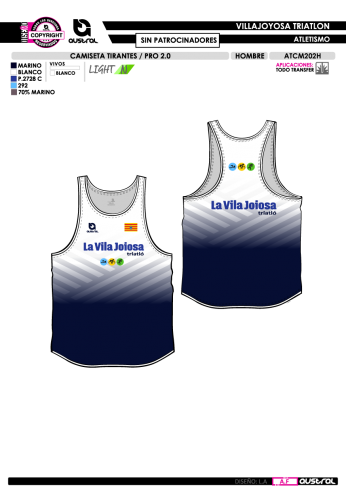 Camiseta Tirantes PRO 2.0 - Sin...