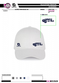 Gorra Perforada IM - Blanco 2