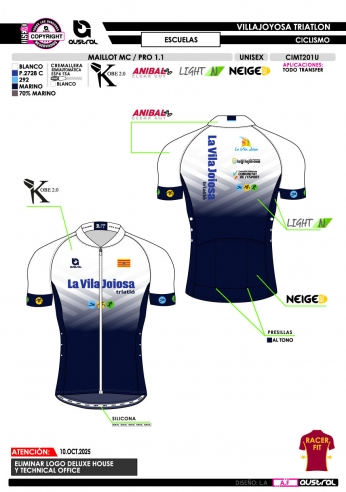 Maillot MC PRO 1.1 - Blanco