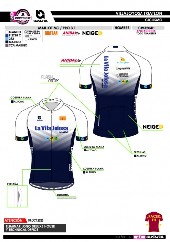 Maillot MC PRO 3.1 - Blanco