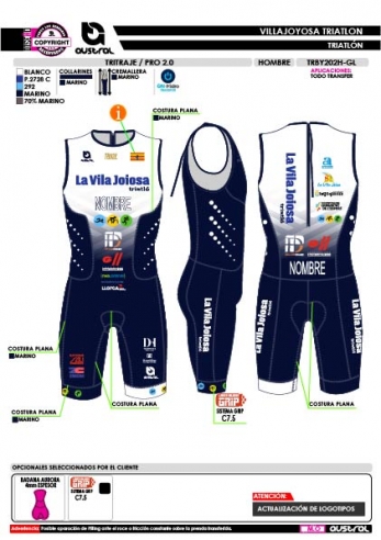 Tritraje PRO 2.0 - Blanco