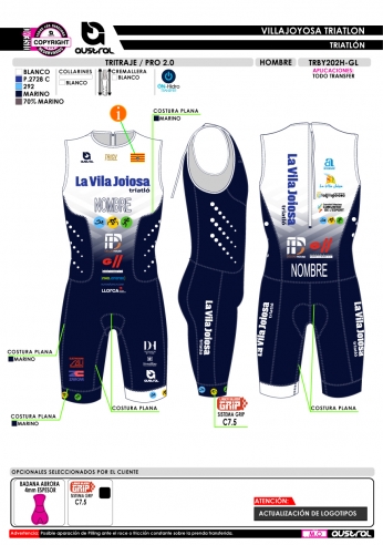 Tritraje PRO 2.0 - Blanco
