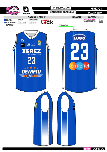 Camisa PRO 1.1 - 1ª Equip.  Mujer -...