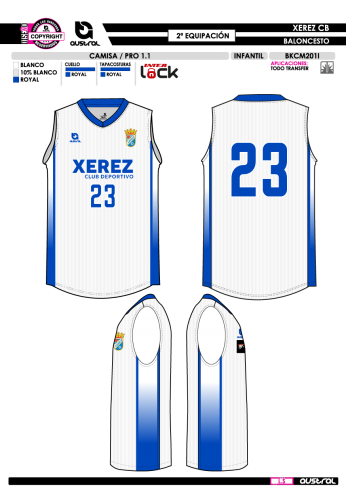 Camisa PRO 1.1 - 2ª Equip. - Blanco