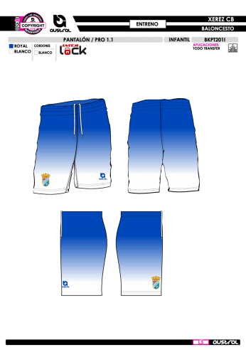 Pantalón PRO 1.1 - Entreno - Blanco