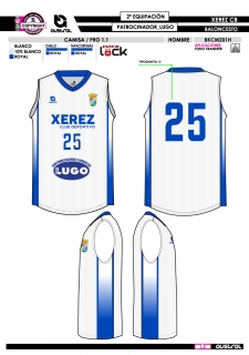 Camisa PRO 1.1 - Lugo - Blanco 2